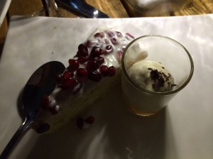 Dessert - Pistachio and yoghurt cake