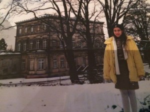 Me at Detmold Castle, Germany in 1995